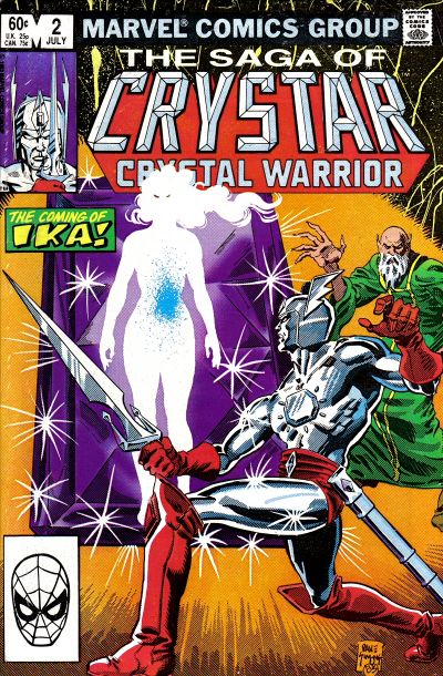 The Saga of Crystar, Crystal Warrior 1983 #2 Direct ed. - back issue - $3.00