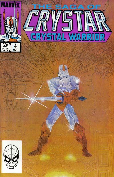 The Saga of Crystar, Crystal Warrior 1983 #4 Direct ed. - back issue - $3.00