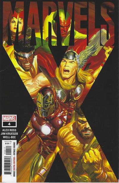 Marvels X 2020 #4 - back issue - $5.00