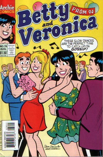 Betty and Veronica 1987 #78 Direct Edition - back issue - $5.00