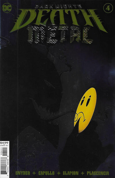 Dark Nights: Death Metal 2020 #4 Greg Capullo & Jonathan Glapion Foil Cover - back issue - $5.00