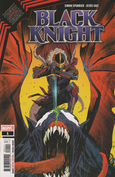King in Black: Black Knight 2021 #1 - back issue - $5.00