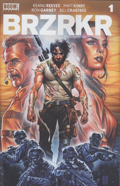 Brzrkr 2021 #1 Mark Brooks Cover - back issue - $6.00