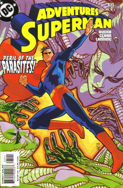 Adventures of Superman 1987 #635 Direct Sales - back issue - $3.00