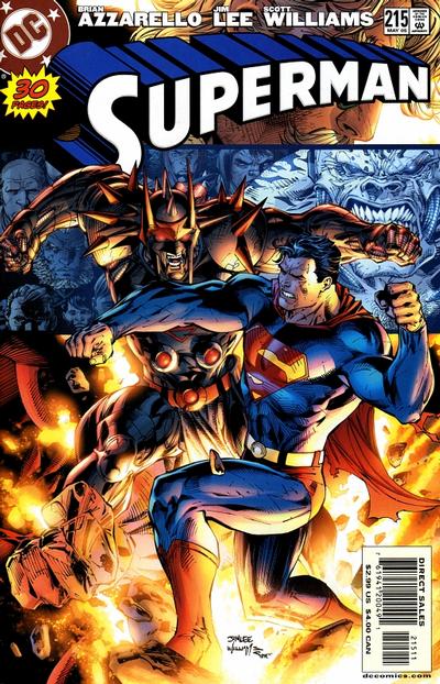 Superman 1987 #215 Superman vs. Zod Cover - back issue - $3.00