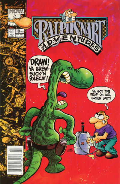 Ralph Snart Adventures 1988 #18 Newsstand ed. - back issue - $3.00
