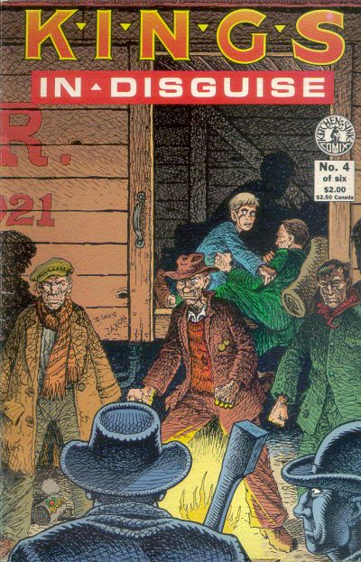 Kings in Disguise 1988 #4 - back issue - $1.00