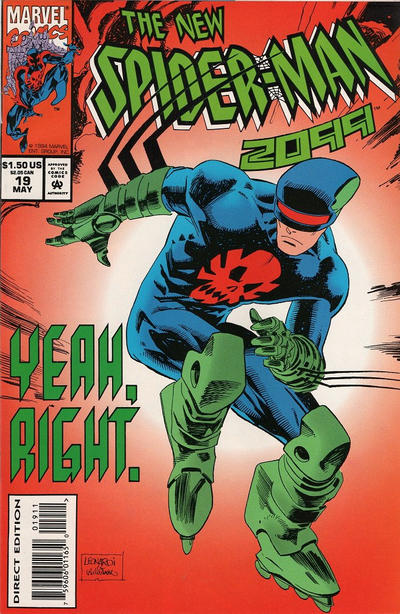 Spider-Man 2099 1992 #19 Direct ed. - back issue - $3.00