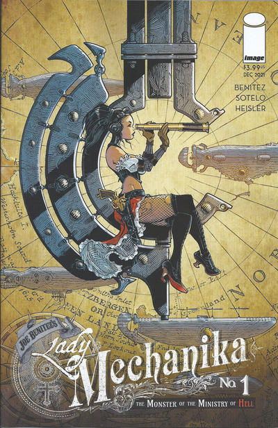Lady Mechanika: The Monster of the Ministry of Hell 2021 #1 Olivier Vatine Variant - back issue - $4.00