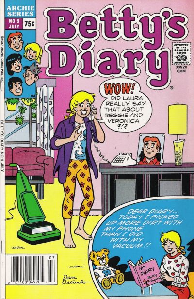 Betty's Diary 1986 #9 - back issue - $5.00