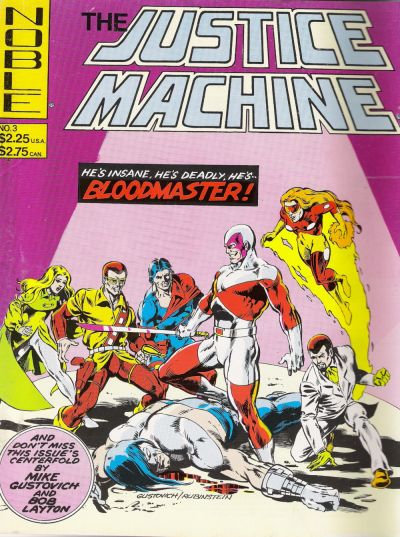 The Justice Machine 1981 #3 - back issue - $4.00