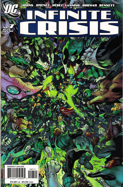 Infinite Crisis 2005 #7 Jim Lee / Sandra Hope Cover - back issue - $4.00