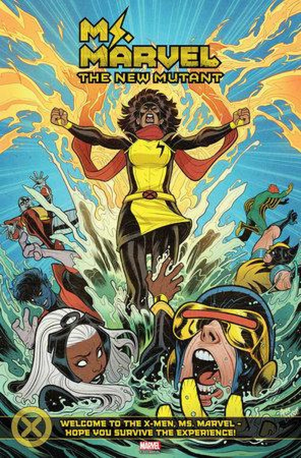 Ms. Marvel: The New Mutant 2023 #1 Elizabeth Torque Homage Variant Cover - back issue - $5.00