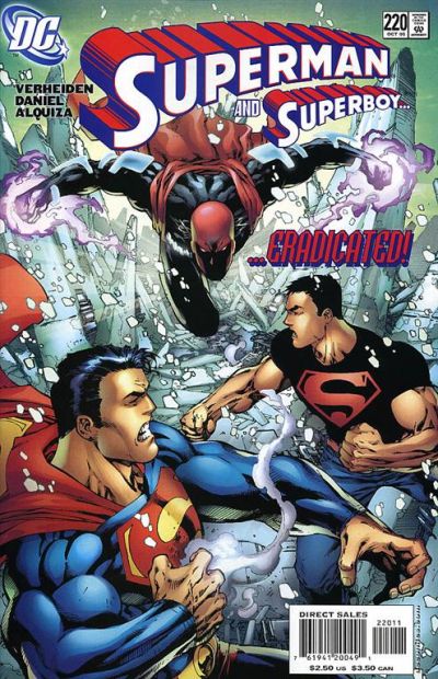 Superman 1987 #220 Direct Sales - back issue - $3.00