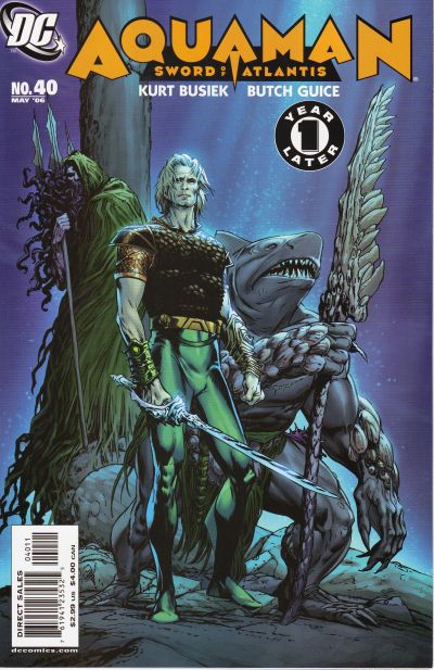 Aquaman: Sword of Atlantis 2006 #40 Butch Guice Cover - back issue - $3.00
