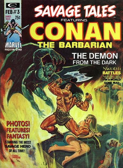 Savage Tales 1971 #3 - back issue - $4.00