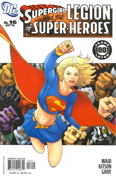 Supergirl and the Legion of Super-Heroes 2006 #16 - back issue - $3.00