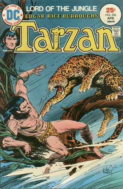 Tarzan 1972 #236 - back issue - $5.00