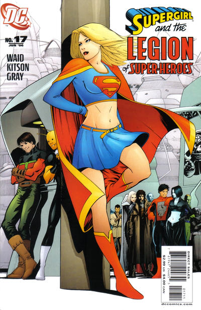 Supergirl and the Legion of Super-Heroes 2006 #17 - back issue - $3.00