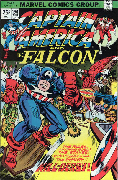 Captain America 1968 #196 25¢ - back issue - $3.00