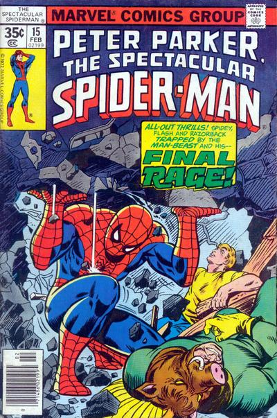 The Spectacular Spider-Man 1976 #15 - back issue - $5.00