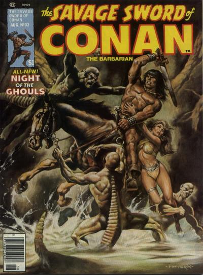 The Savage Sword of Conan 1974 #32 - back issue - $10.00