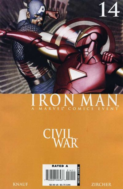 Iron Man 2005 #14 Direct Edition - back issue - $3.00