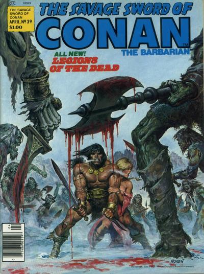 The Savage Sword of Conan 1974 #39 - back issue - $10.00