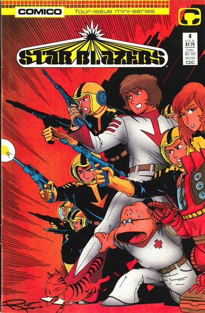 Star Blazers 1987 #4 - back issue - $3.00