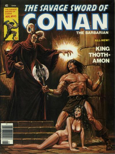 The Savage Sword of Conan 1974 #43 - back issue - $6.00