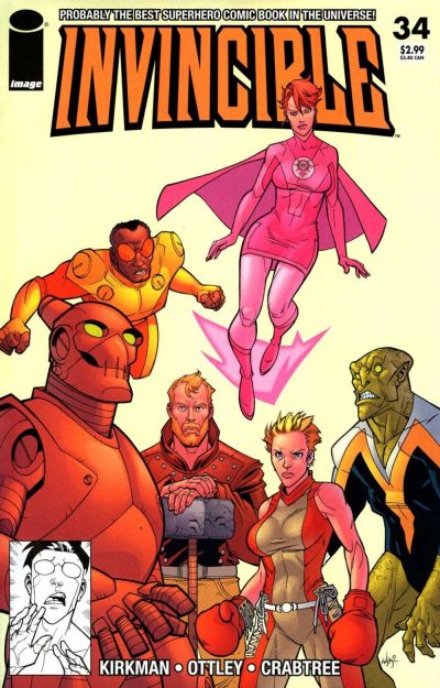 Invincible 2003 #34 - back issue - $25.00