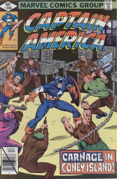 Captain America 1968 #240 Direct ed. - back issue - $4.00