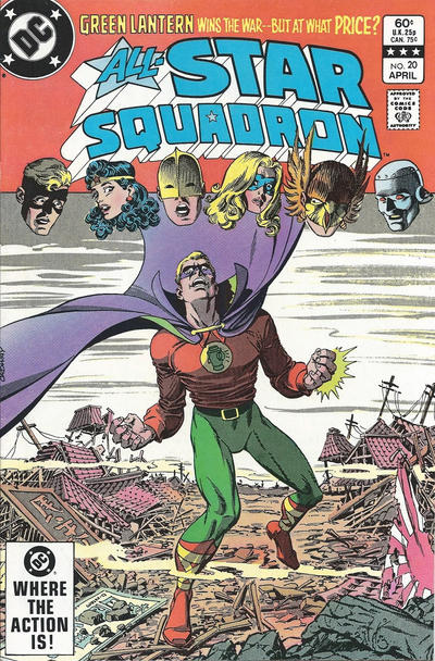 All-Star Squadron 1981 #20 Direct ed. - back issue - $4.00
