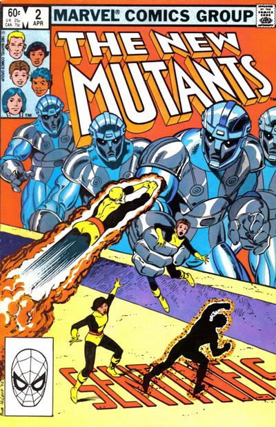The New Mutants 1983 #2 Direct ed. - back issue - $4.00