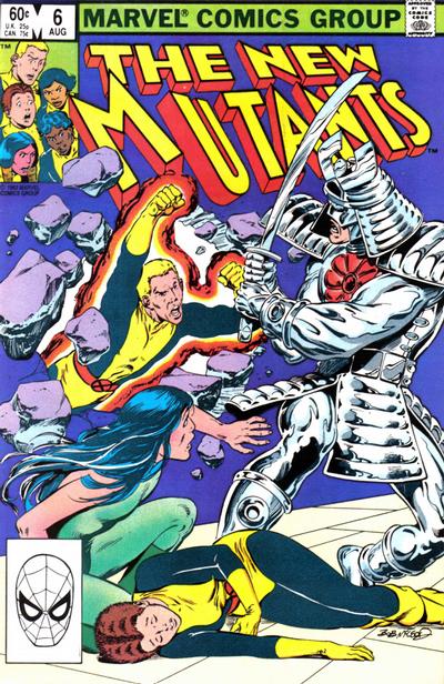 The New Mutants 1983 #6 Direct ed. - back issue - $4.00