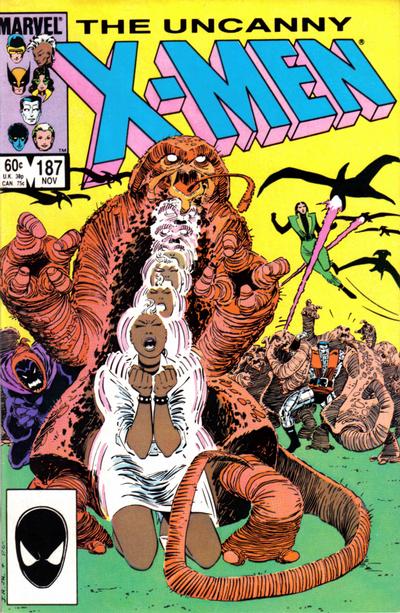The Uncanny X-Men 1981 #187 Direct ed. - back issue - $5.00