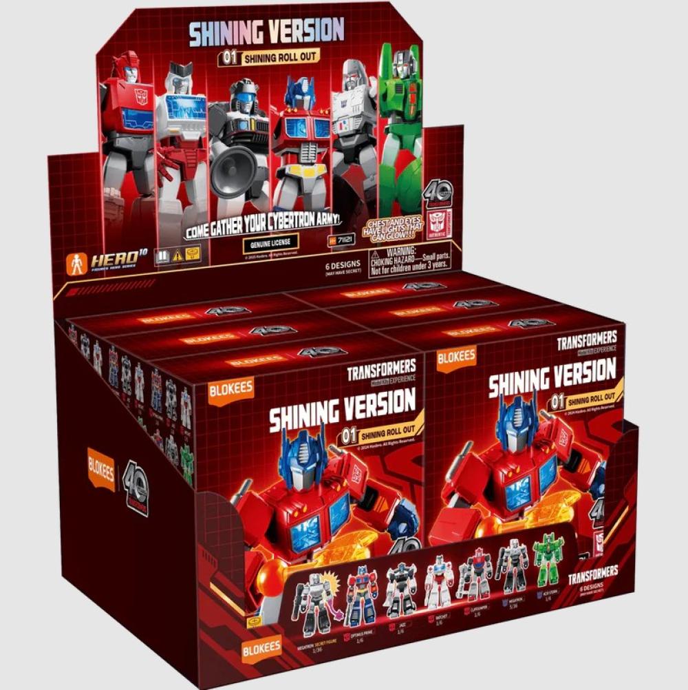 BLOKEES TRANSFORMERS - SHINY VERSION - 01 SHINING ROLLOUT - BMB SINGLE BOX