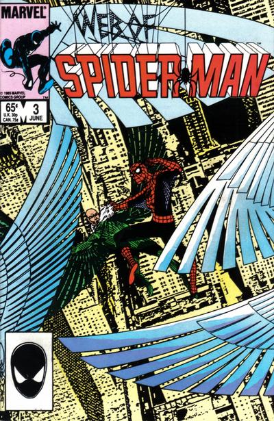 Web of Spider-Man 1985 #3 Direct ed. - No Condition Defined - $4.00