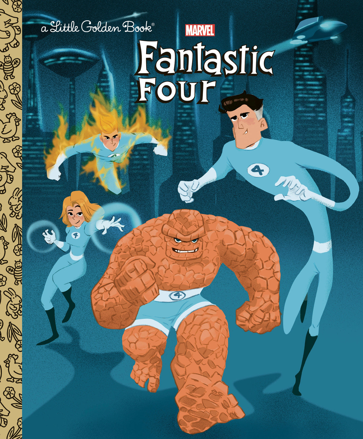 LGB - FANTASTIC FOUR - LITTLE GOLDEN BOOK