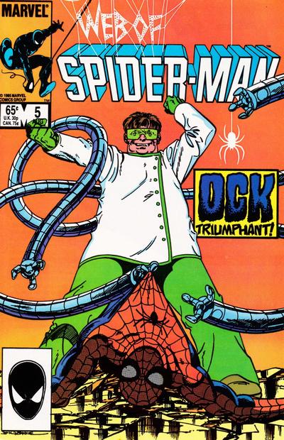 Web of Spider-Man 1985 #5 Direct ed. - No Condition Defined - $4.00