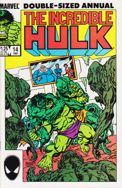 The Incredible Hulk Annual 1976 #14 Direct ed. - back issue - $4.00