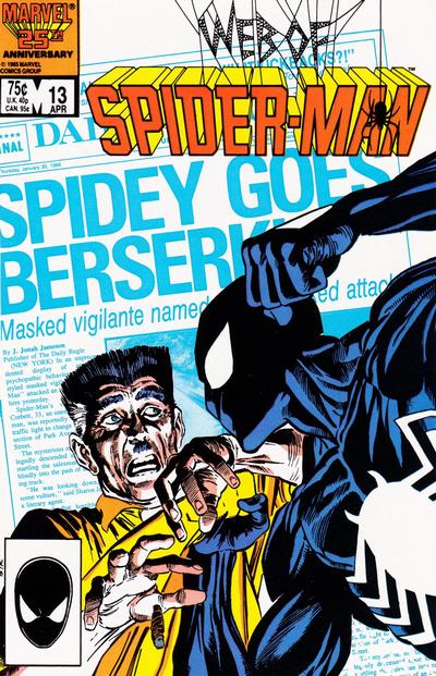 Web of Spider-Man 1985 #13 Direct ed. - No Condition Defined - $3.00