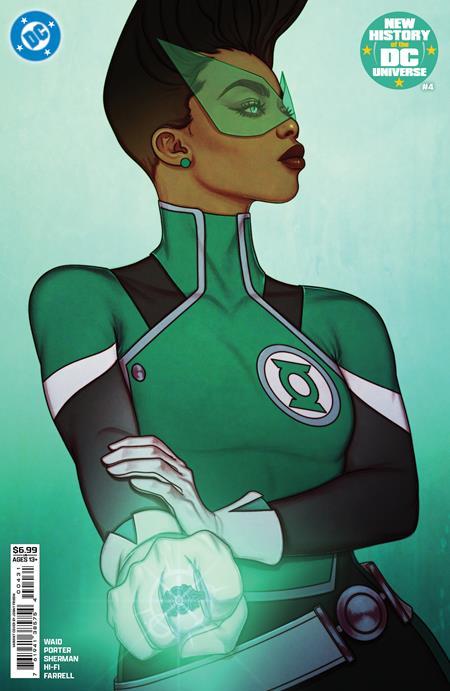 NEW HISTORY OF THE DC UNIVERSE #4 CVR C JENNY FRISON CARD STOCK VAR (OF 4)