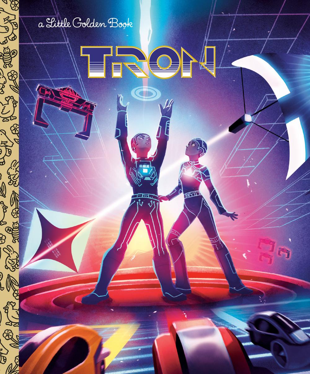 DISNEY TRON LITTLE GOLDEN BOOK HC