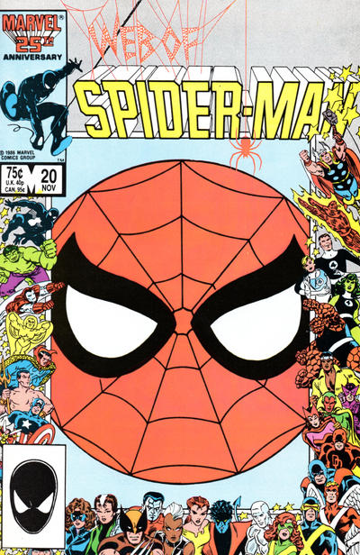 Web of Spider-Man 1985 #20 Direct ed. - No Condition Defined - $6.00