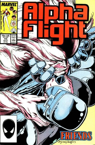 Alpha Flight 1983 #46 Direct ed. - back issue - $3.00