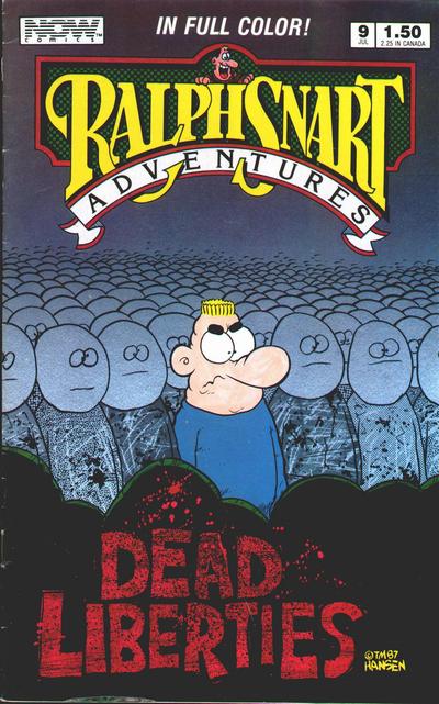 Ralph Snart Adventures 1986 #9 - back issue - $3.00