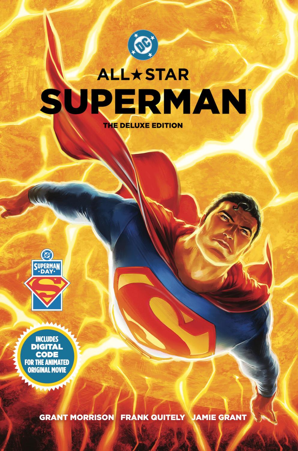 ALL STAR SUPERMAN THE DELUXE EDITION HC - DIRECT MARKET EDITION