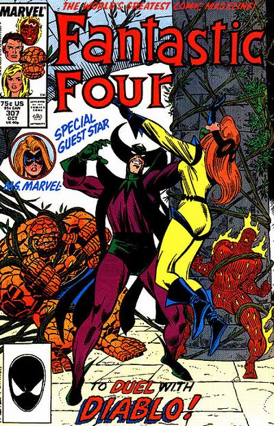 Fantastic Four 1961 #307 Direct ed. - back issue - $3.00