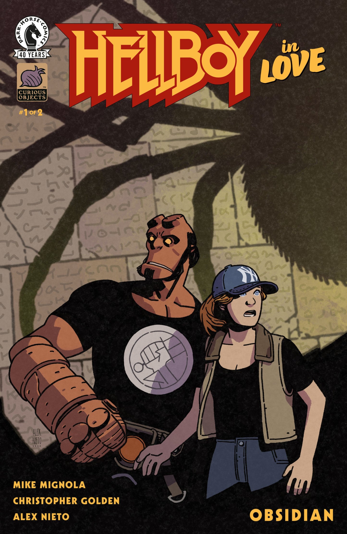 HELLBOY IN LOVE OBSIDIAN #1 CVR A ALEX NIETO